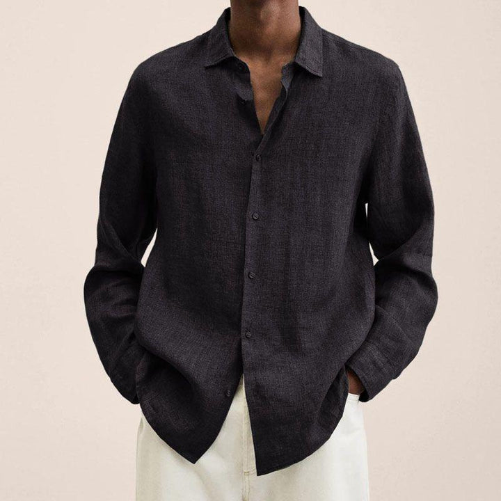 Raymond | Men's Classic Long Sleeve Button-Down Shirt