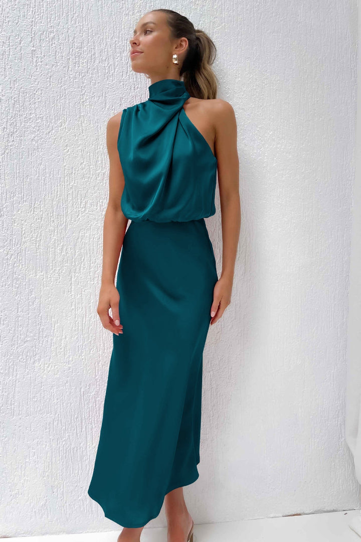 Olivia | Draped Dress