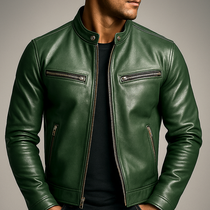 Urban - Men's Vintage Moto Jacket — Classic Style