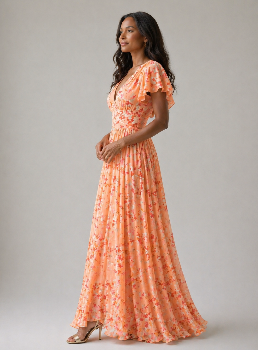 Harper | Glamorous dress Tummy Coverage