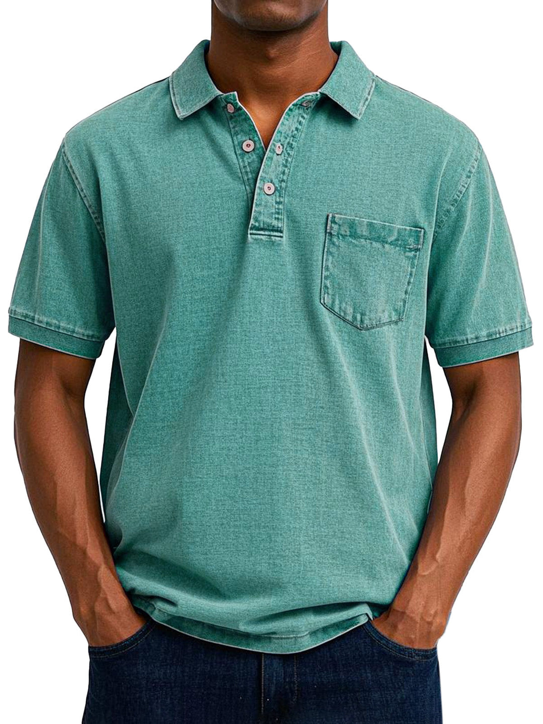 Preston | Men's Vintage Casual Polo Shirt — Relaxed Fit