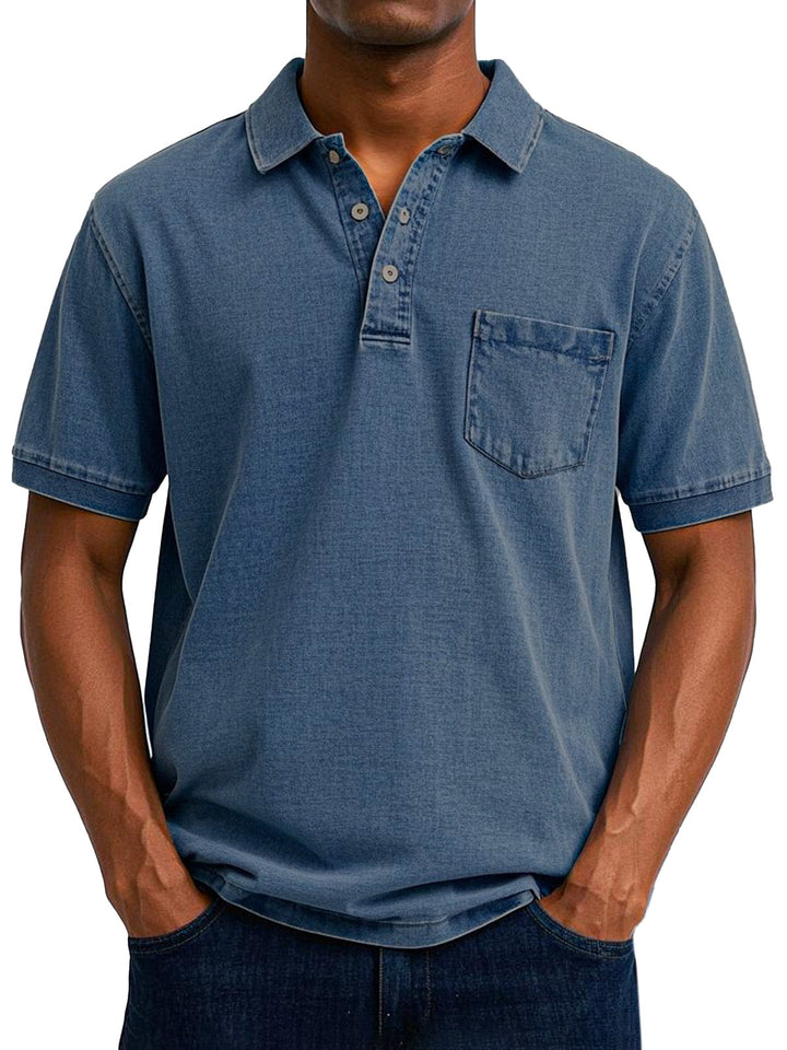 Preston | Men's Vintage Casual Polo Shirt — Relaxed Fit