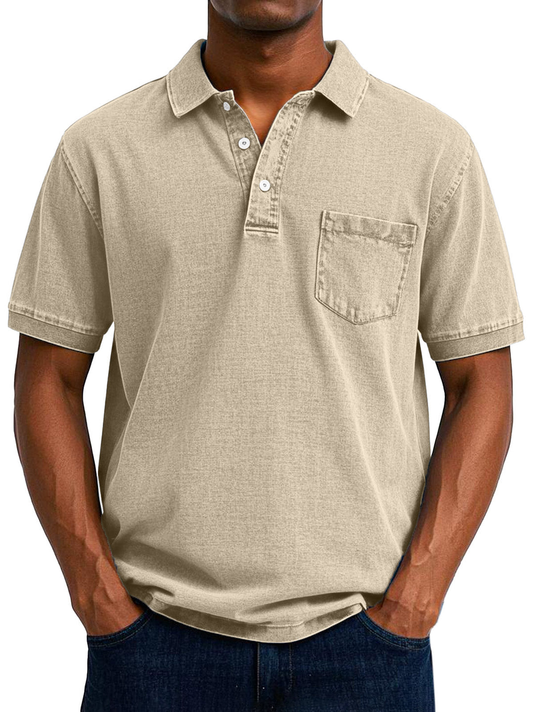 Preston | Men's Vintage Casual Polo Shirt — Relaxed Fit