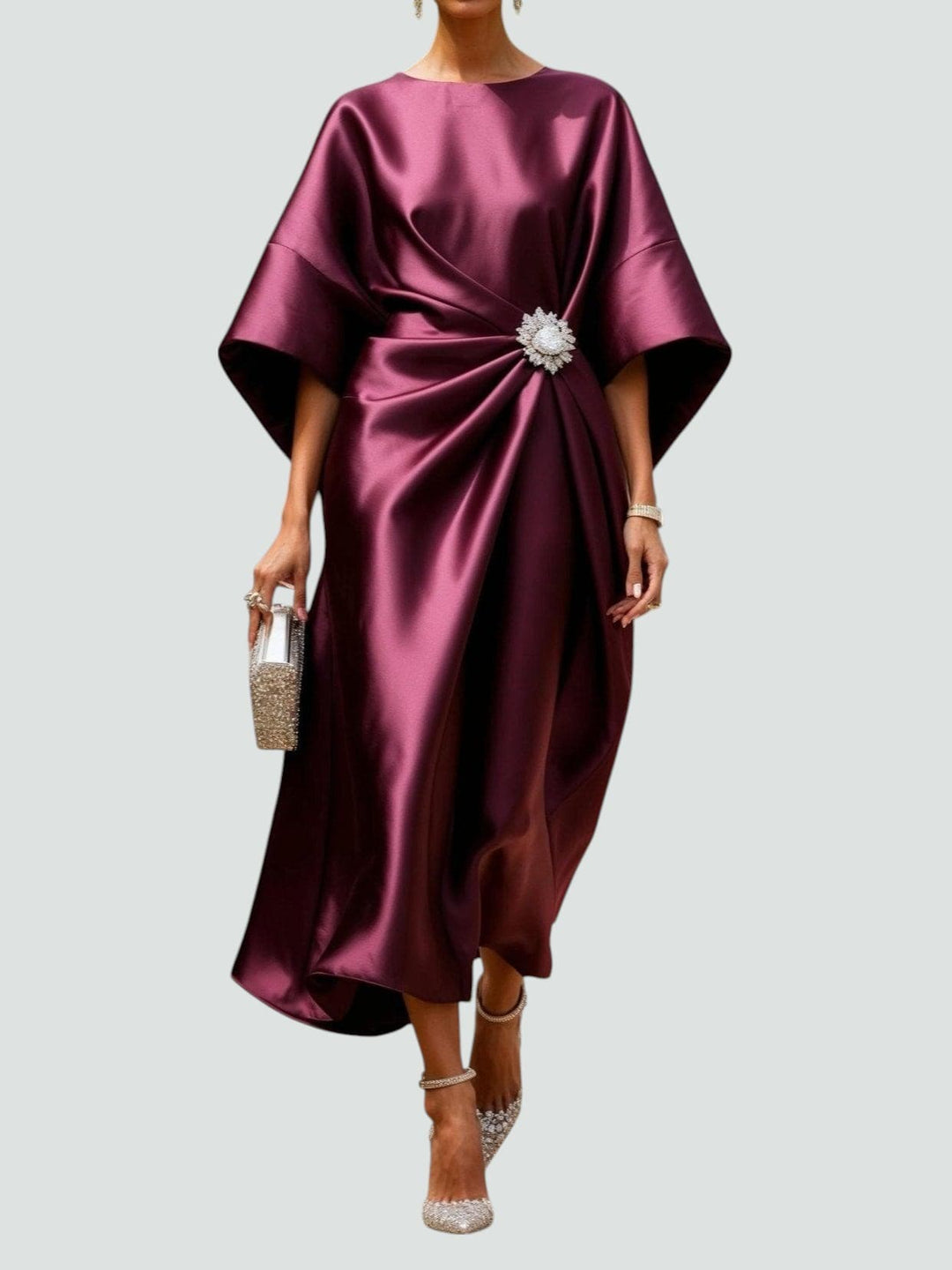 Coralyeth | Women's Elegant Long Dress — Timeless Shine