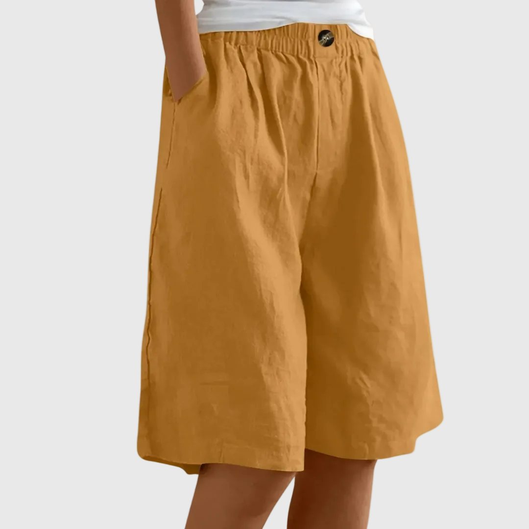 Miley | Women's Relaxed Knee-Length Shorts for Summer