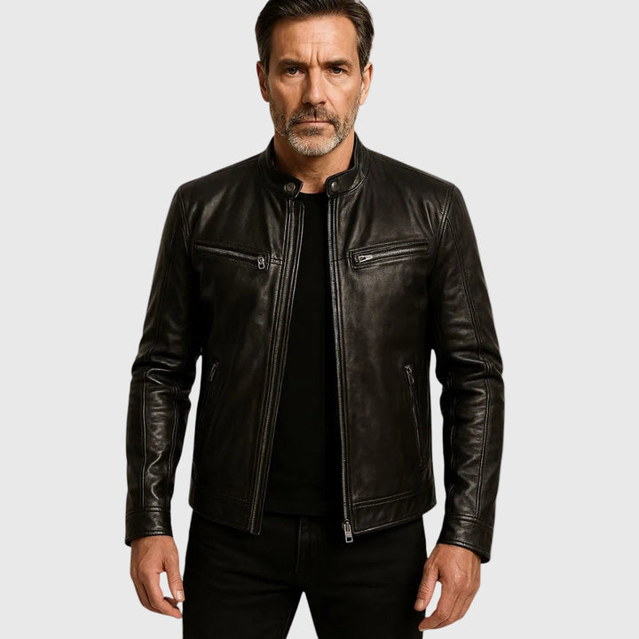 Massimo | Men's Structured Zip Jacket — Refined Everyday Style