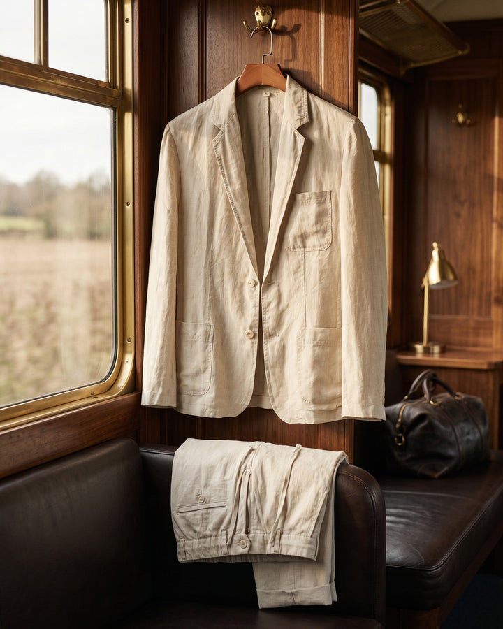 Scarlett™ | Relaxed Linen Suit Set