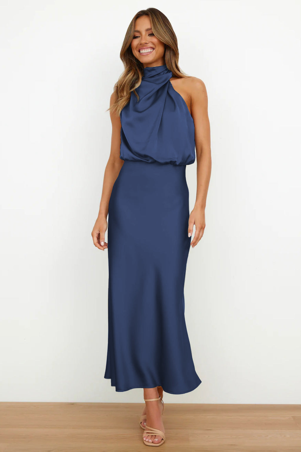 Olivia | Draped Dress