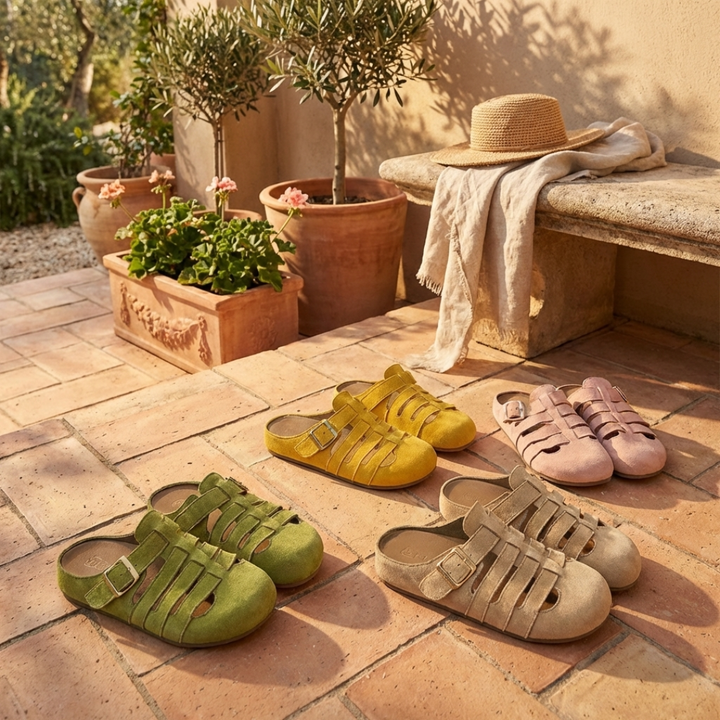 Nathalie | Women's Slip-On Mule Sandals — Everyday Comfort