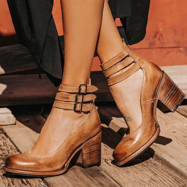 KRISTEN | Women's Comfort Heels — Elegant & All-Day Support