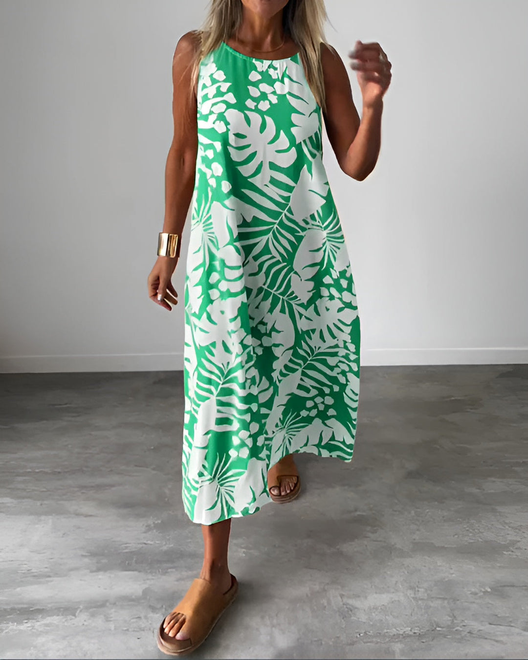 AUDREY | Women's Strapless Loose Floral Summer Dress