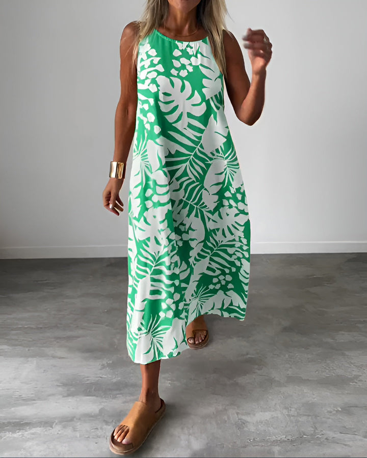 AUDREY | Women's Strapless Loose Floral Summer Dress
