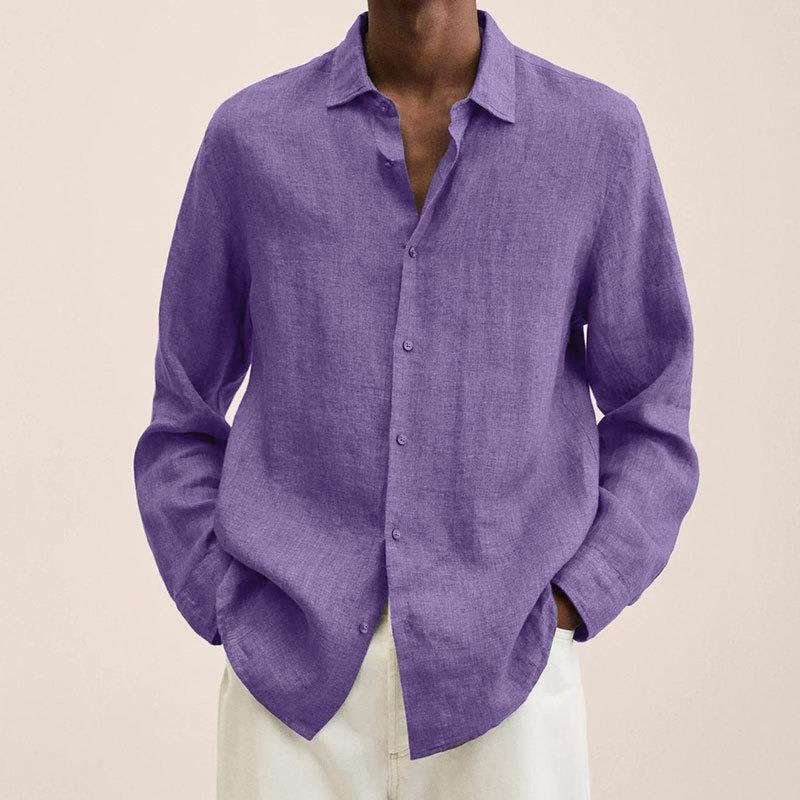 Raymond | Men's Classic Long Sleeve Button-Down Shirt