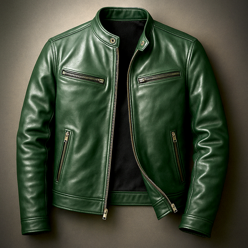 Urban - Men's Vintage Moto Jacket — Classic Style