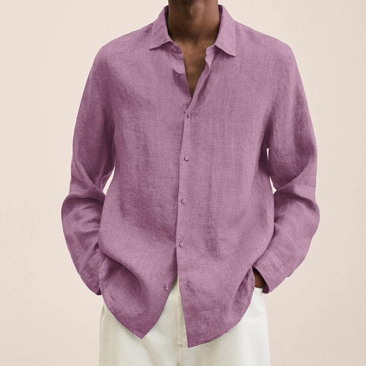 Raymond | Men's Classic Long Sleeve Button-Down Shirt