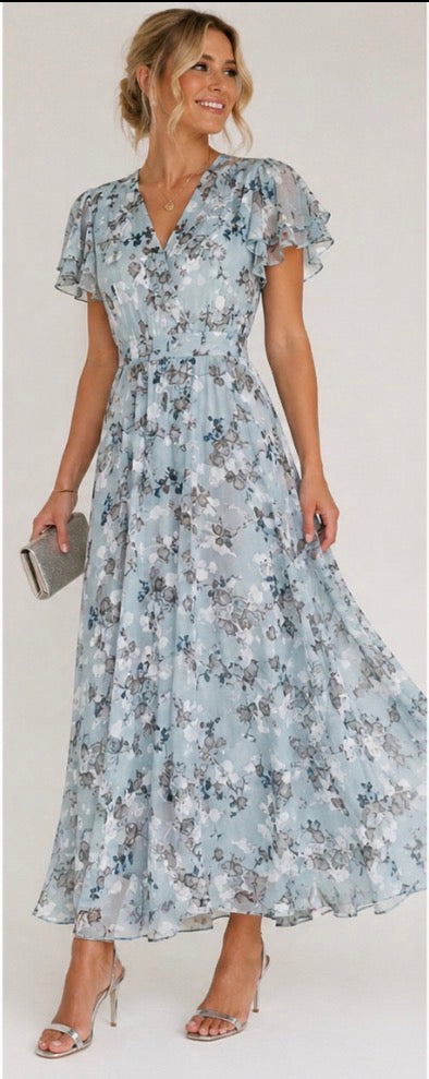 Harper | Glamorous dress Tummy Coverage