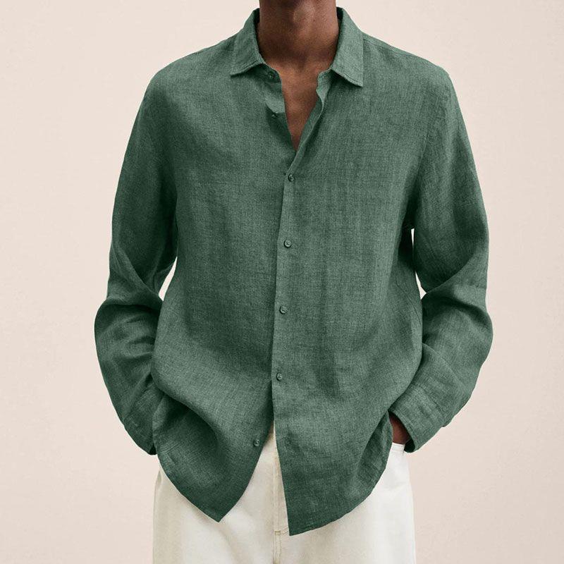 Raymond | Men's Classic Long Sleeve Button-Down Shirt