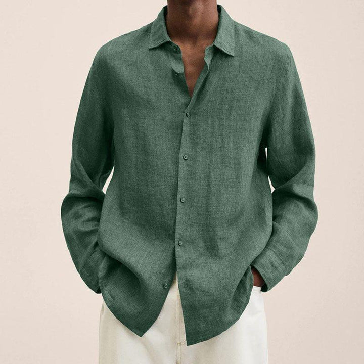 Raymond | Men's Classic Long Sleeve Button-Down Shirt