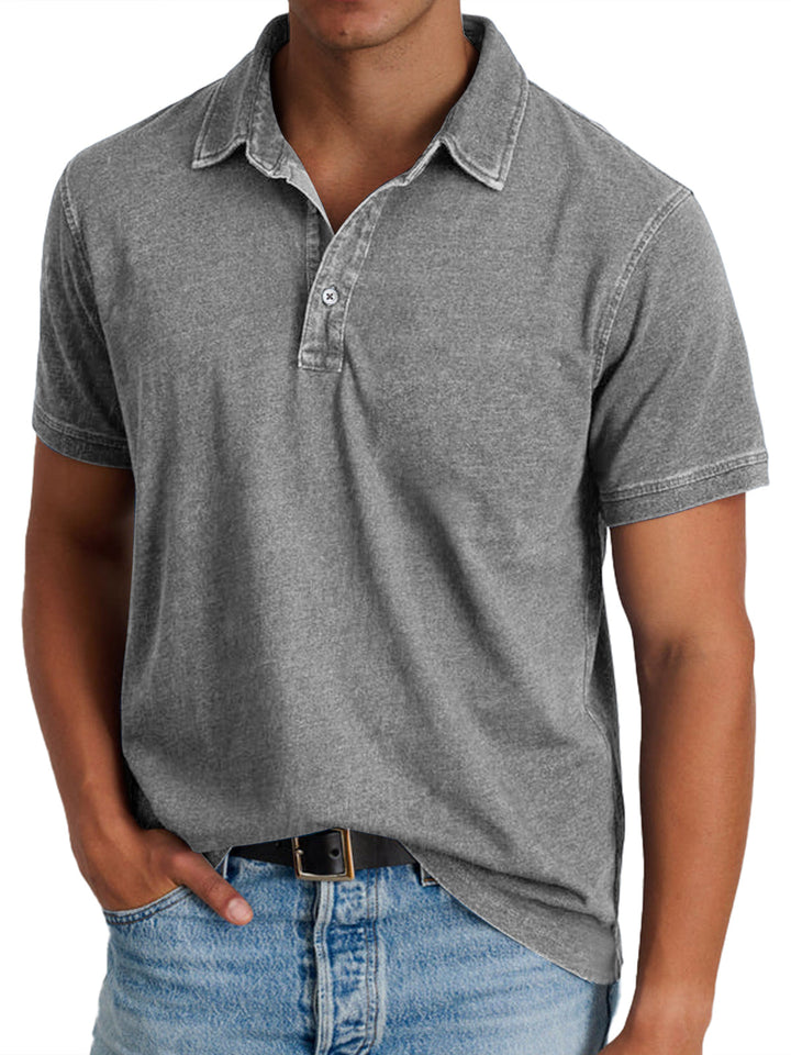 Frank | Men's Relaxed Polo Shirt — Refined Heritage Style