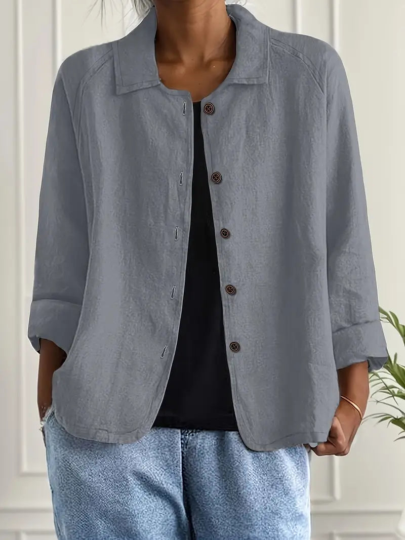 Sofia™ | Women's Lightweight Layering Blouse — Classic Fit