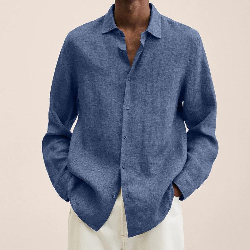 Raymond | Men's Classic Long Sleeve Button-Down Shirt