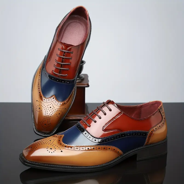 Winston Heritage Brogues — Men's Classic Wingtip Dress Shoe