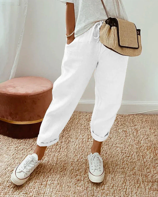 Helen - Women's Lightweight Loose-Fit Summer Trousers