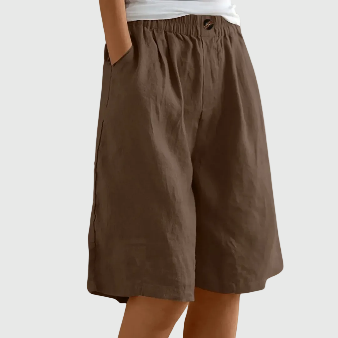Miley | Women's Relaxed Knee-Length Shorts for Summer