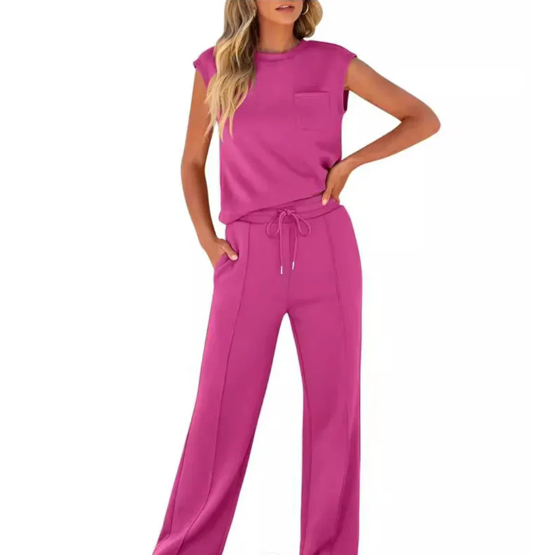 Elle | Women's Soft Lounge Co-Ord Set — Relaxed Fit