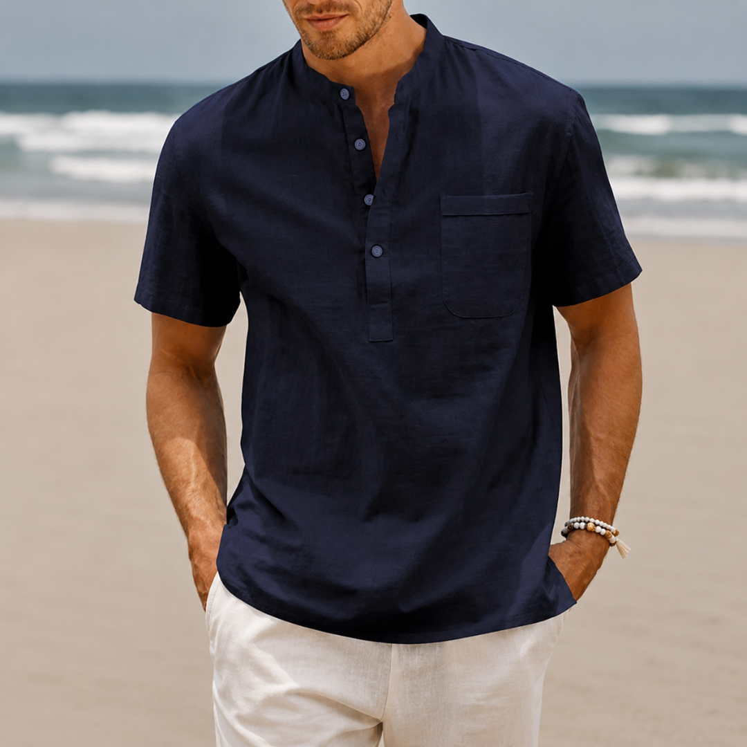 Henry - Men's Lightweight Summer Polo Shirt | Relaxed Fit