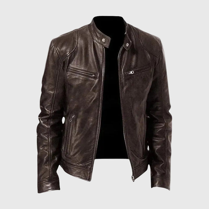 Massimo | Men's Structured Zip Jacket — Refined Everyday Style