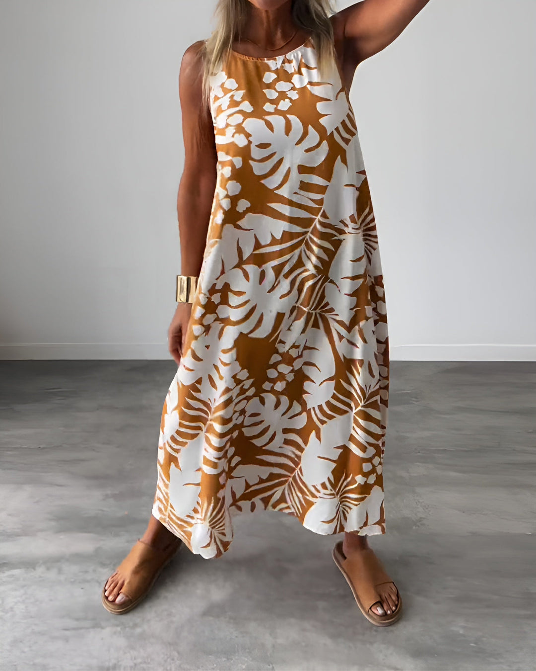 AUDREY | Women's Strapless Loose Floral Summer Dress