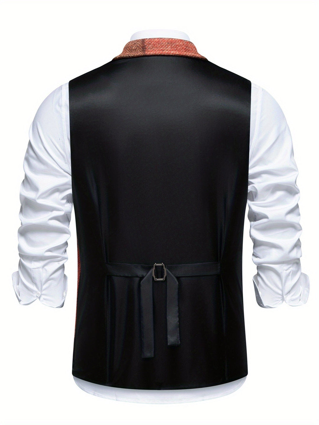 Leo - Women's Herringbone Patchwork Waistcoat for Occasions