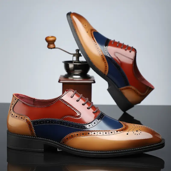 Winston Heritage Brogues — Men's Classic Wingtip Dress Shoe