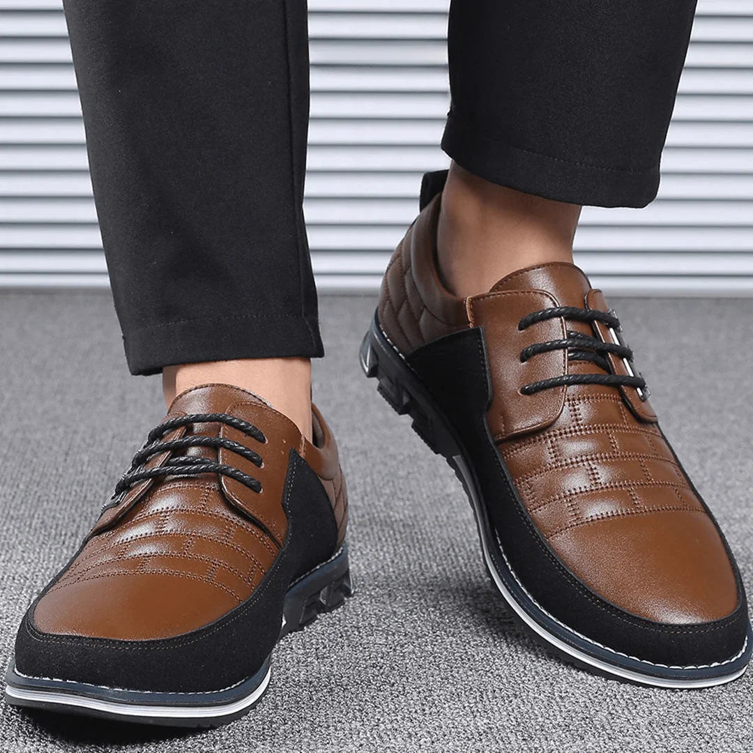 Adam - Men's Classic Derby Shoes — Supportive Everyday Fit