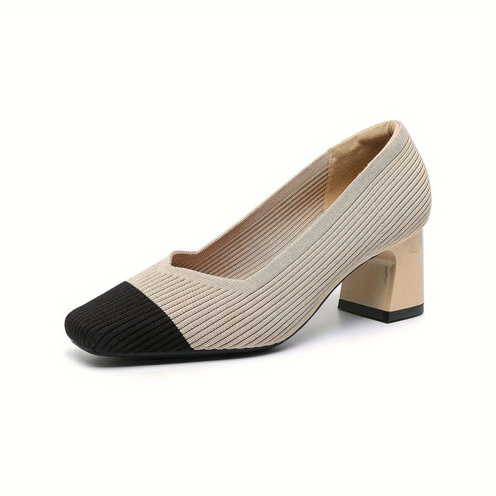 Linda | Women's Comfortable Square-Heel Dress Shoes