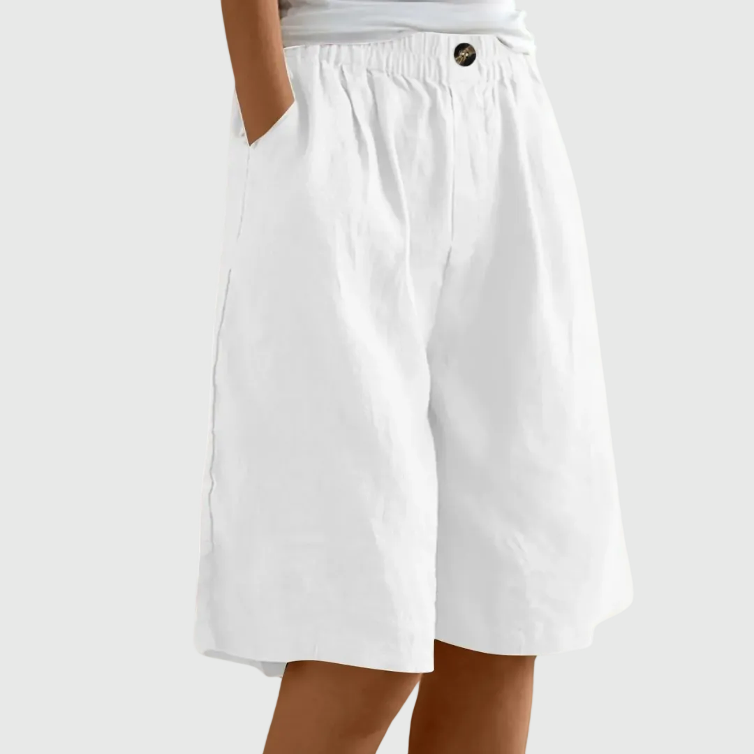 Miley | Women's Relaxed Knee-Length Shorts for Summer