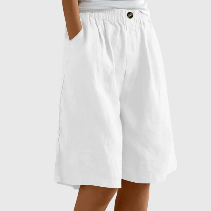 Miley | Women's Relaxed Knee-Length Shorts for Summer
