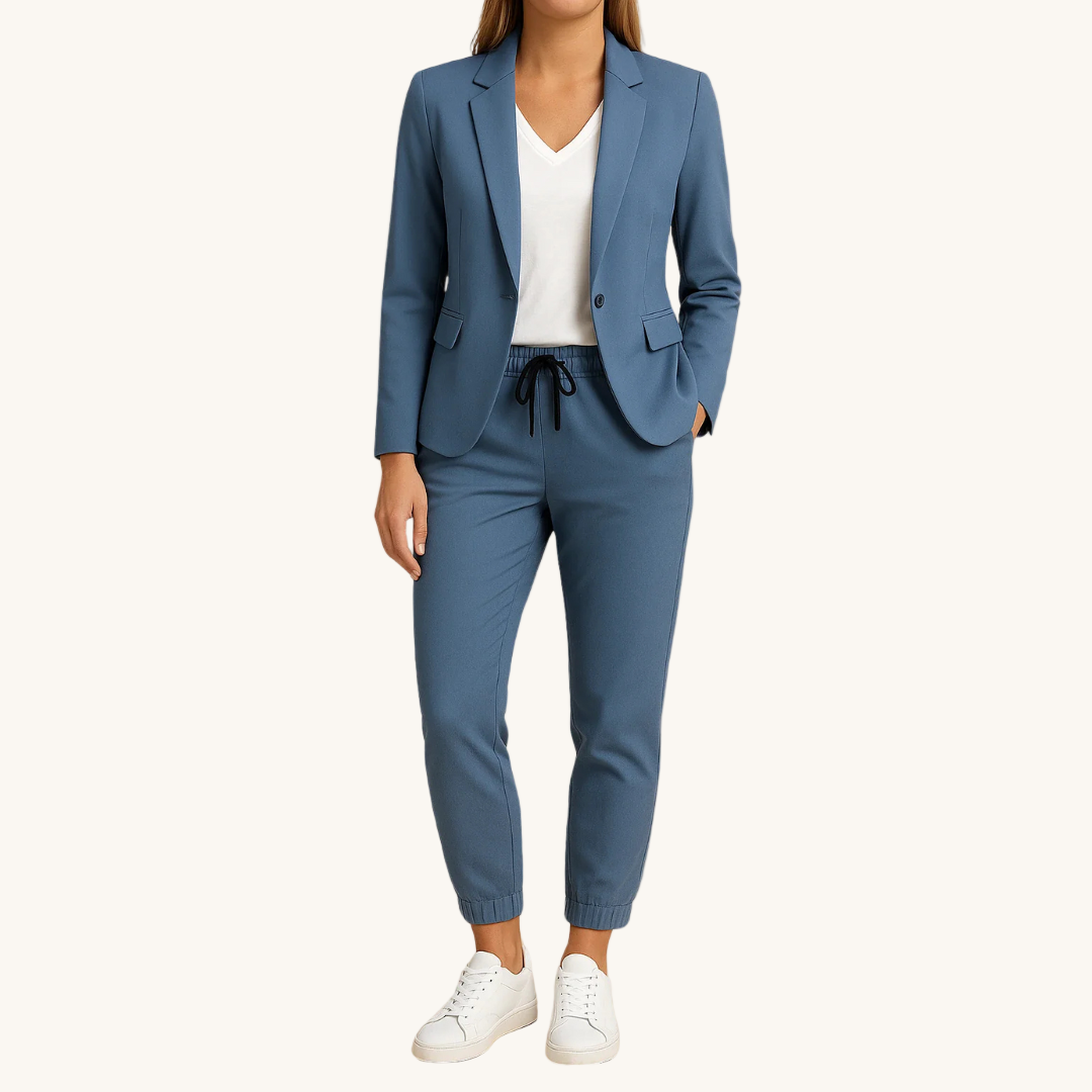 Nancy - Women's Relaxed Suit Set — Chic Everyday Style