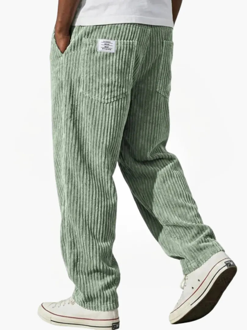 Franco | Men's Textured Relaxed-Fit Pants — Everyday Style
