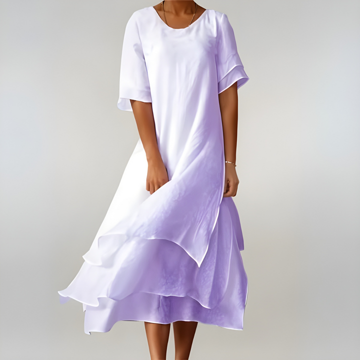 AGNÈS | Women's Lightweight Maxi Dress — Elegant Summer