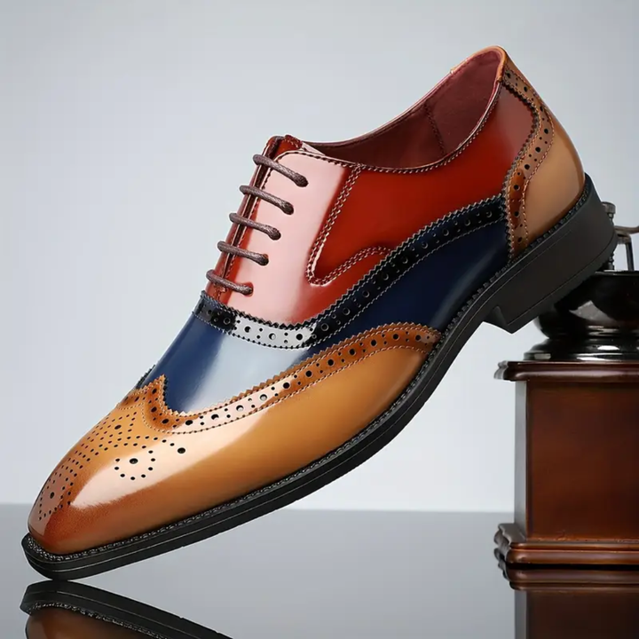Winston Heritage Brogues — Men's Classic Wingtip Dress Shoe