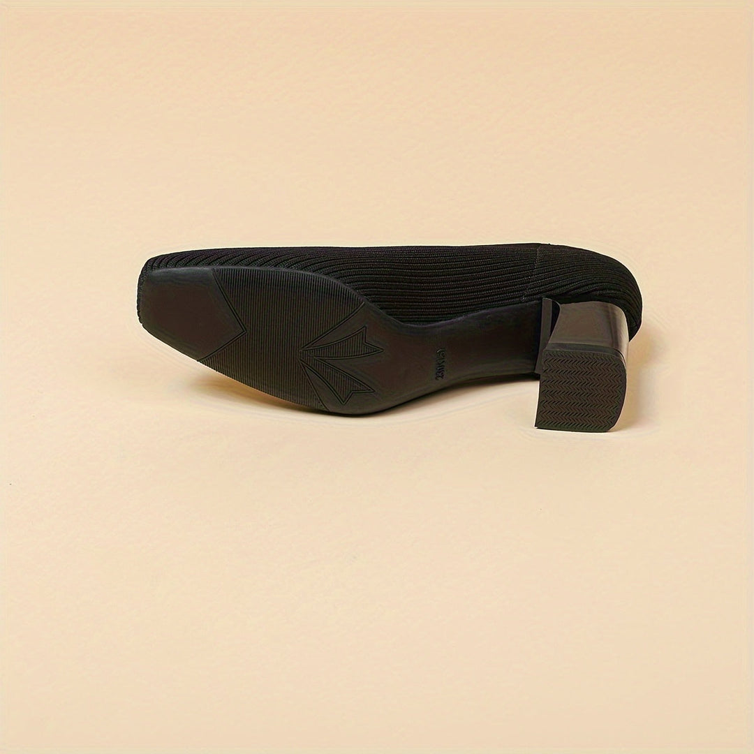Linda | Women's Comfortable Square-Heel Dress Shoes