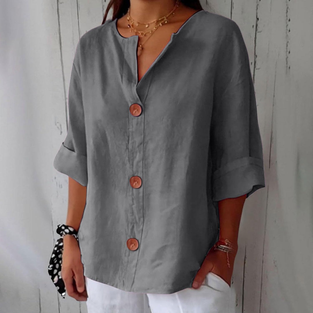 Hazel | Women's Loose-Fit Airy Summer Blouse