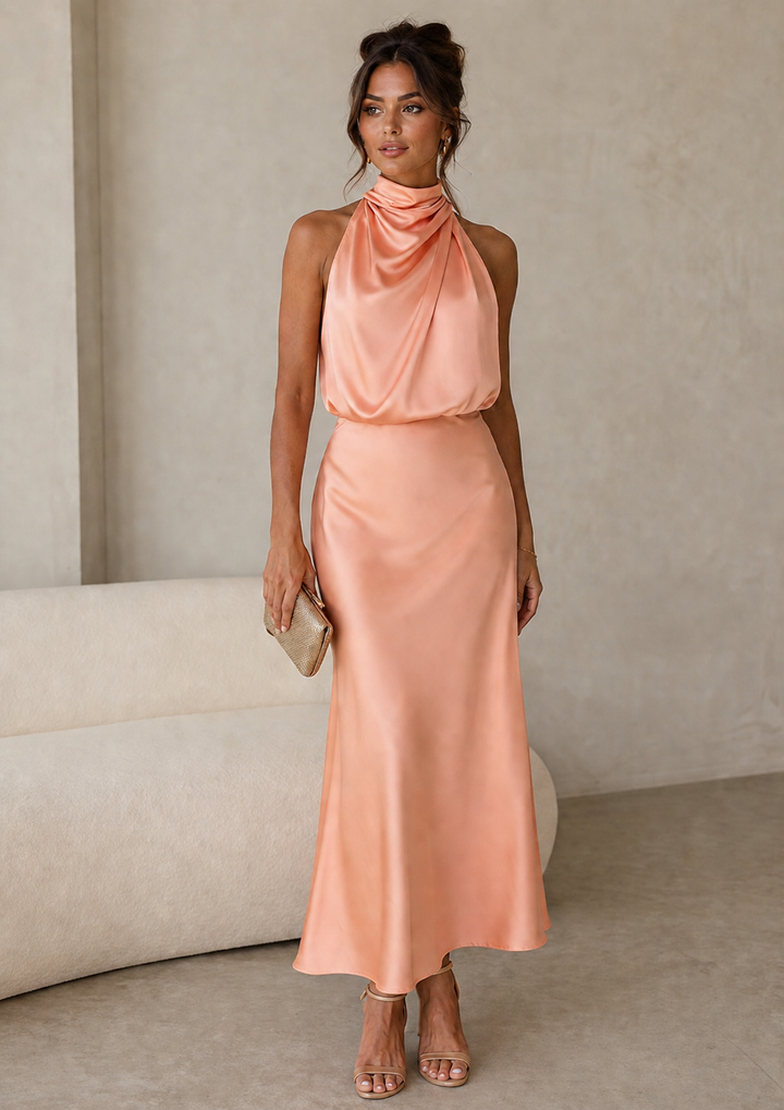 Olivia | Draped Dress