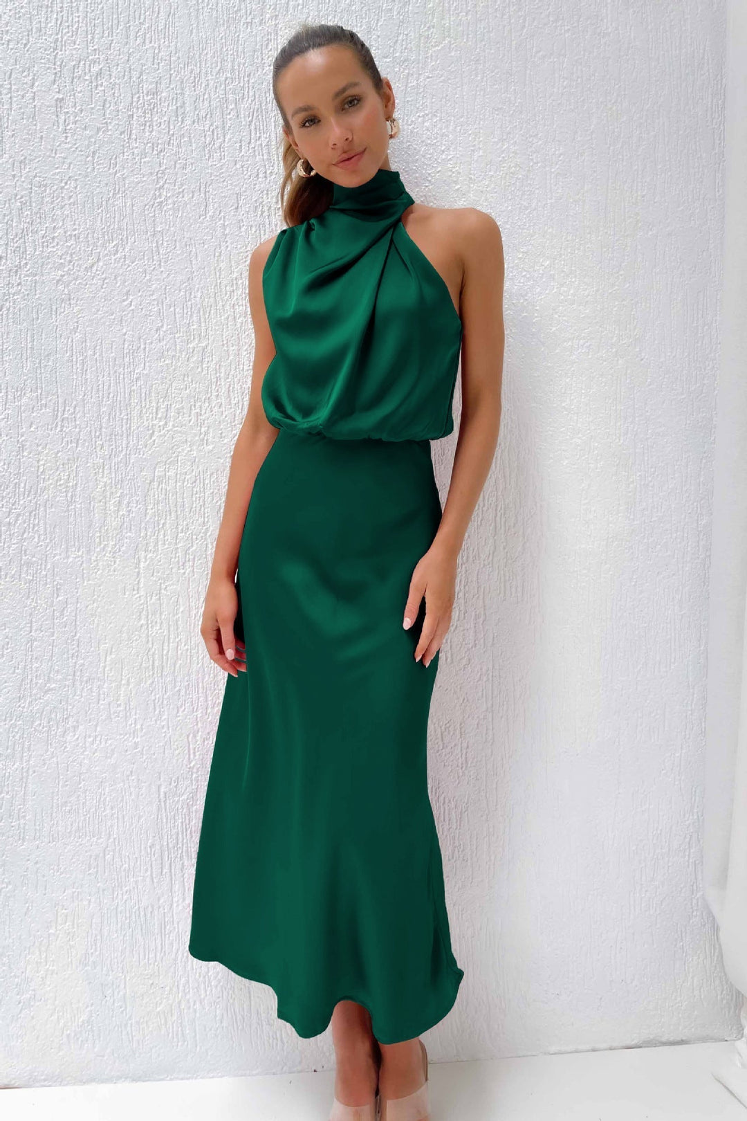 Olivia | Draped Dress