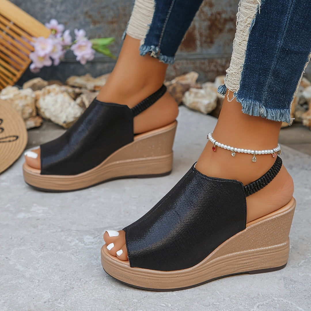 Aurora - Women's Orthopedic Wedge Sandals — All-Day Support