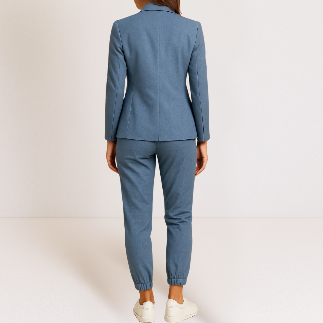 Nancy - Women's Relaxed Suit Set — Chic Everyday Style