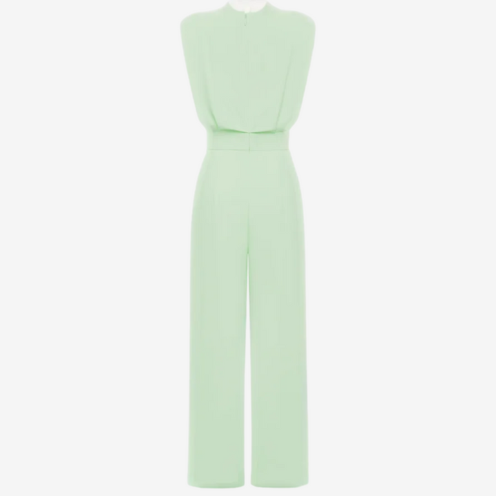 Ariia™ | Women's Belted Jumpsuit — Elegant & Versatile