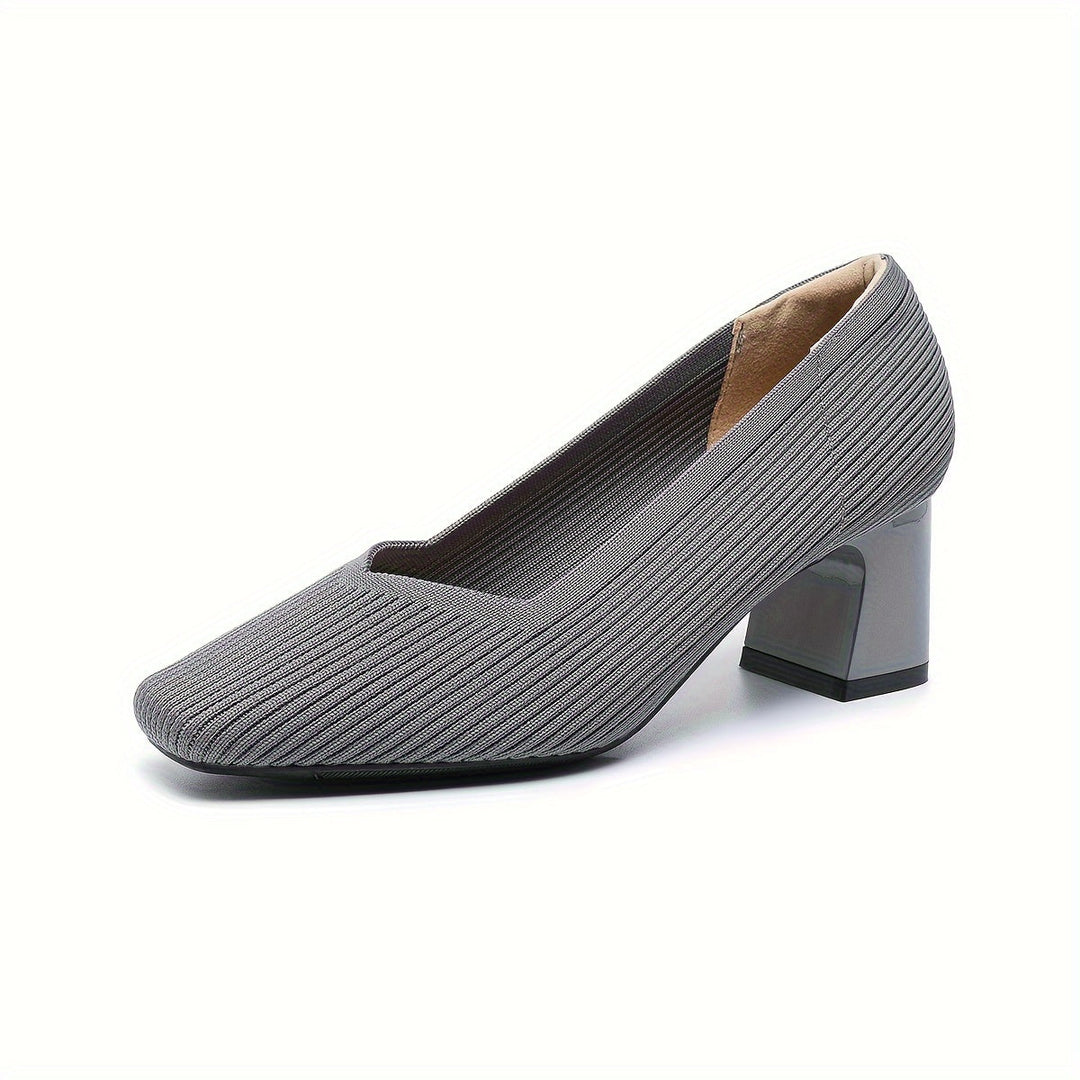 Linda | Women's Comfortable Square-Heel Dress Shoes